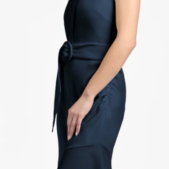 Sachin and Babi Dress Naomi Midnight Navy Blue Size 8 - Picture 2 of 6